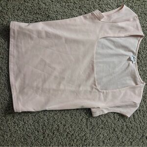 Light Pink Short Sleeve Top